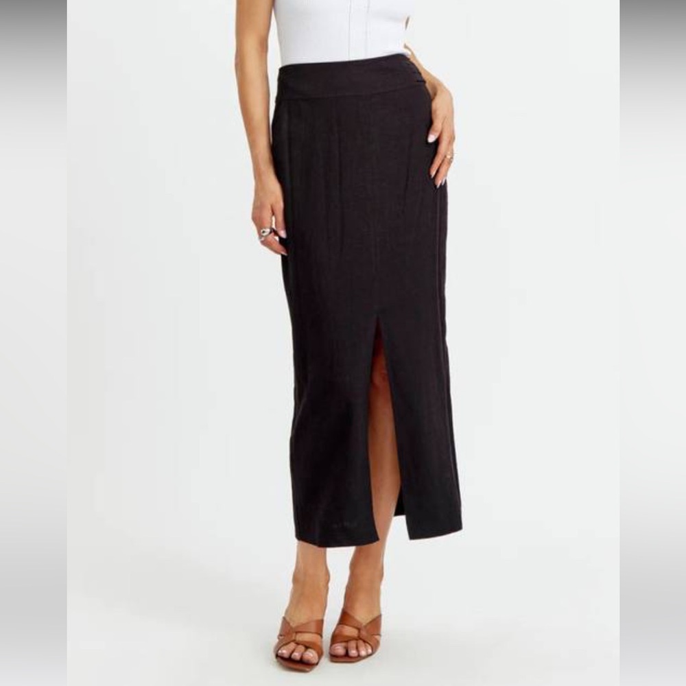 Greylin Black Pencil Skirt
